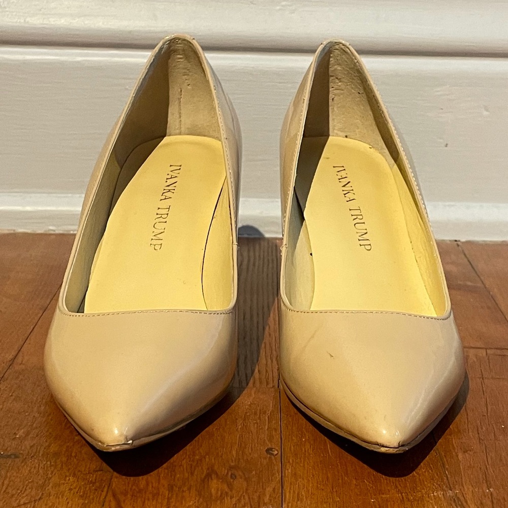 Dressy neutral heels